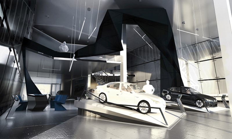 Những xu hướng thiết kế showroom ô tô